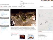 Tablet Screenshot of barcelona-guide.info